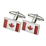 Canada Flag Souvenir Steel Cufflinks Canada Flag Souvenir Steel Cufflinks
